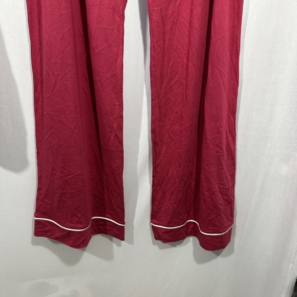 NEW COSABELLA [ PLUS 2X ] Bella Contrast-Trim‎ Long Sleeve Pajama Set Pink - Picture 11 of 16